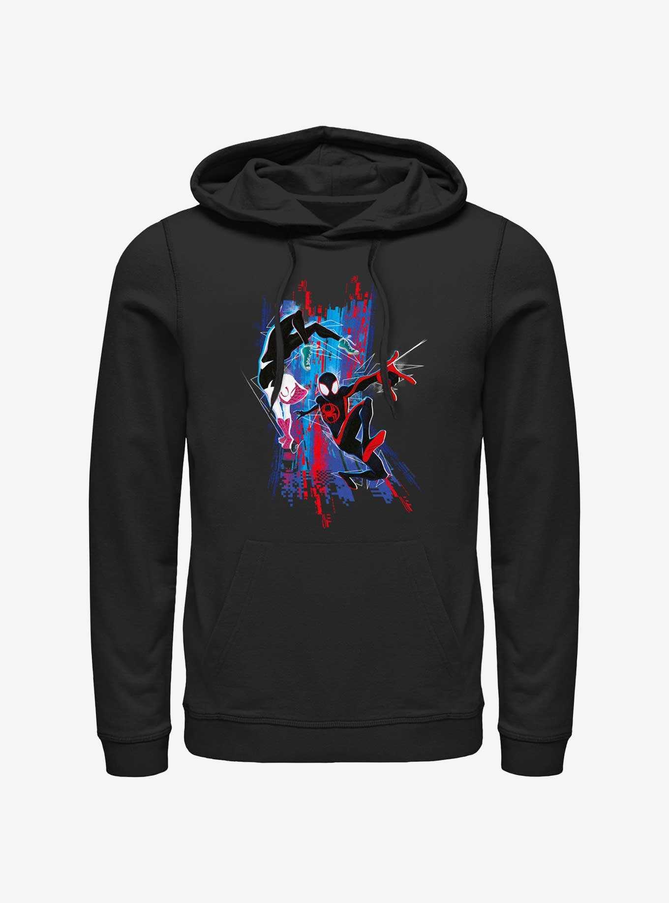 Marvel Spider-Man: Across the Spider-Verse Spider-Gwen and Miles Morales Hoodie, , hi-res