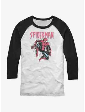 Marvel Spider-Man Spidey Pastel Raglan T-Shirt, , hi-res