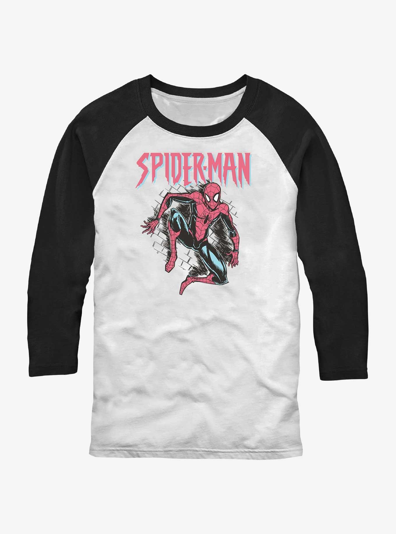 Marvel Spider-Man Spidey Pastel Raglan T-Shirt, , hi-res