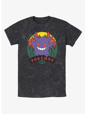 Pokemon Gengar Forest Attack Mineral Wash T-Shirt, , hi-res