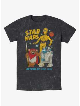Star Wars Walk The Ewok Mineral Wash T-Shirt, , hi-res