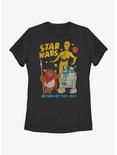 Star Wars Walk The Ewok Womens T-Shirt, BLACK, hi-res