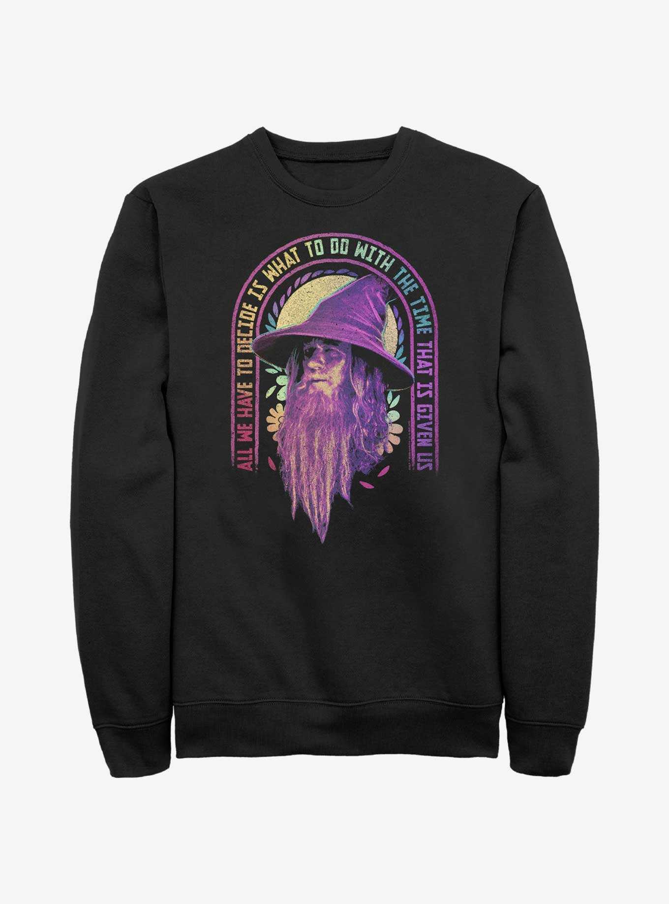 The Lord of the Rings Gandalf Decide With Time Sweatshirt, , hi-res