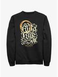 The Lord of the Rings One Ring Rules Sweatshirt, BLACK, hi-res