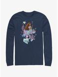 Disney The Little Mermaid Ariel Dinglehopper Long-Sleeve T-Shirt, NAVY, hi-res