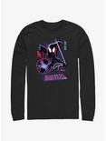 Marvel Spider-Man: Across the Spider-Verse Street Swing Miles Morales Long-Sleeve T-Shirt, BLACK, hi-res