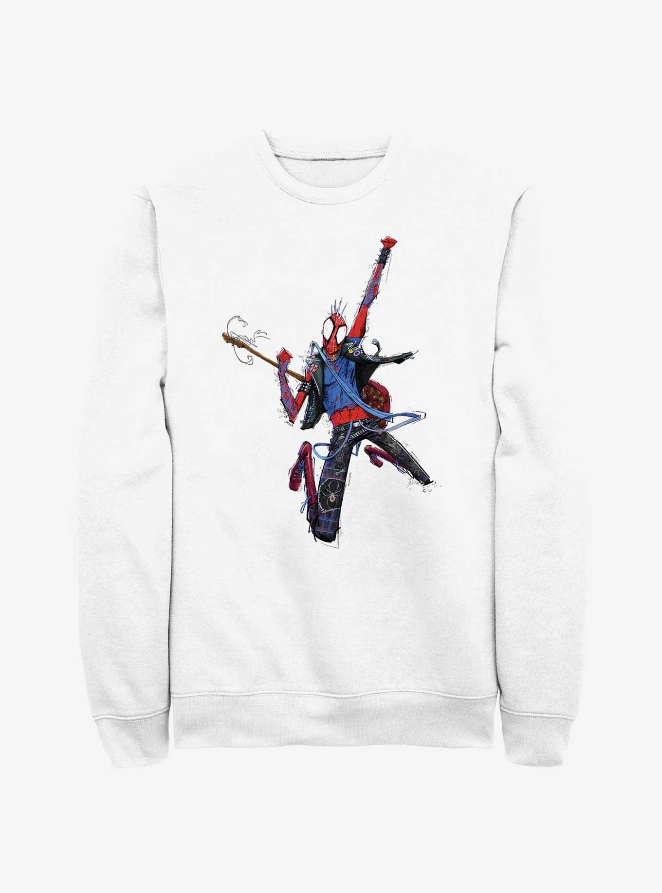 Marvel Spider-Man: Across the Spider-Verse Spider-Punk Rock Out Sweatshirt, , hi-res