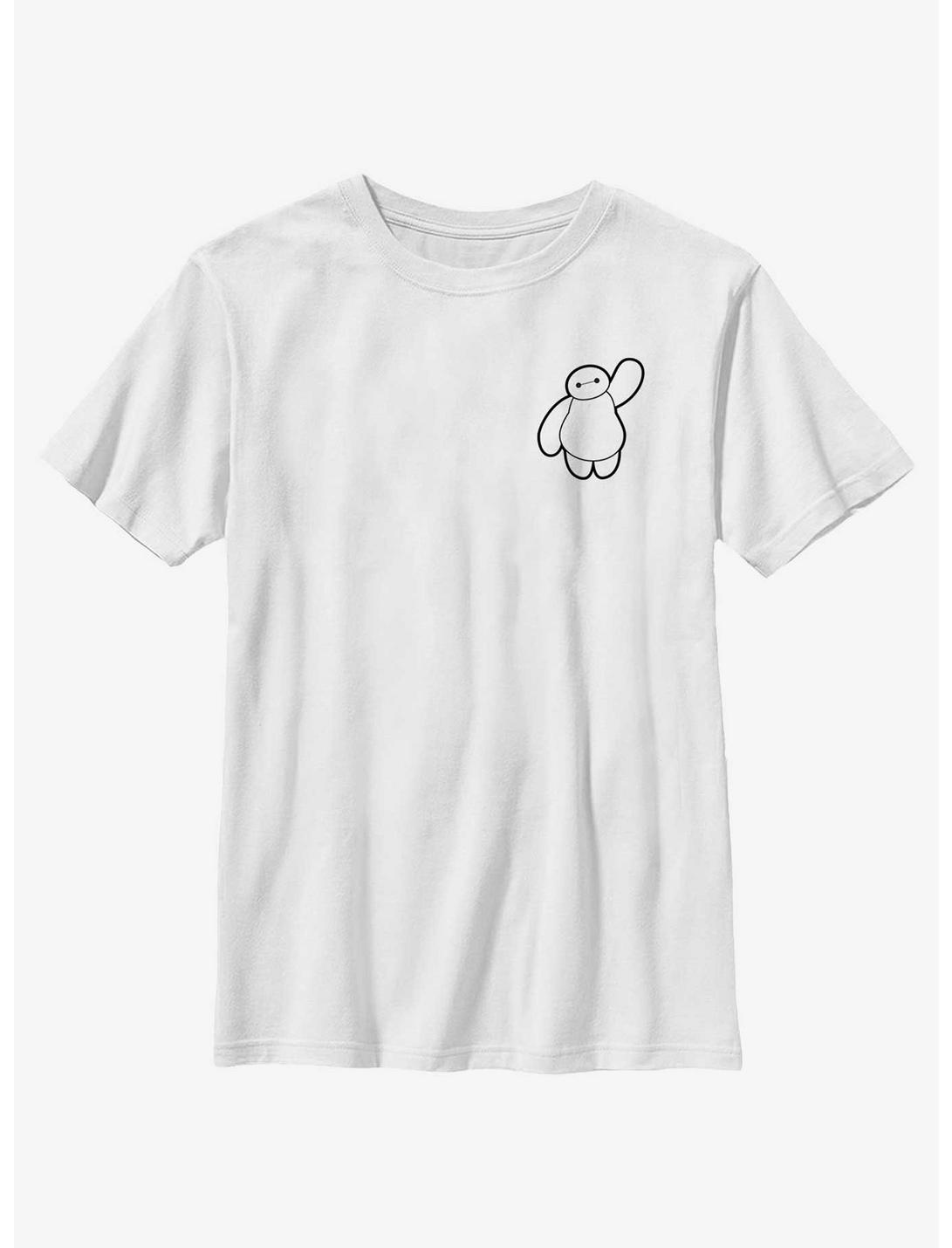 Disney Big Hero 6 Pocket Baymax Youth T-Shirt, WHITE, hi-res