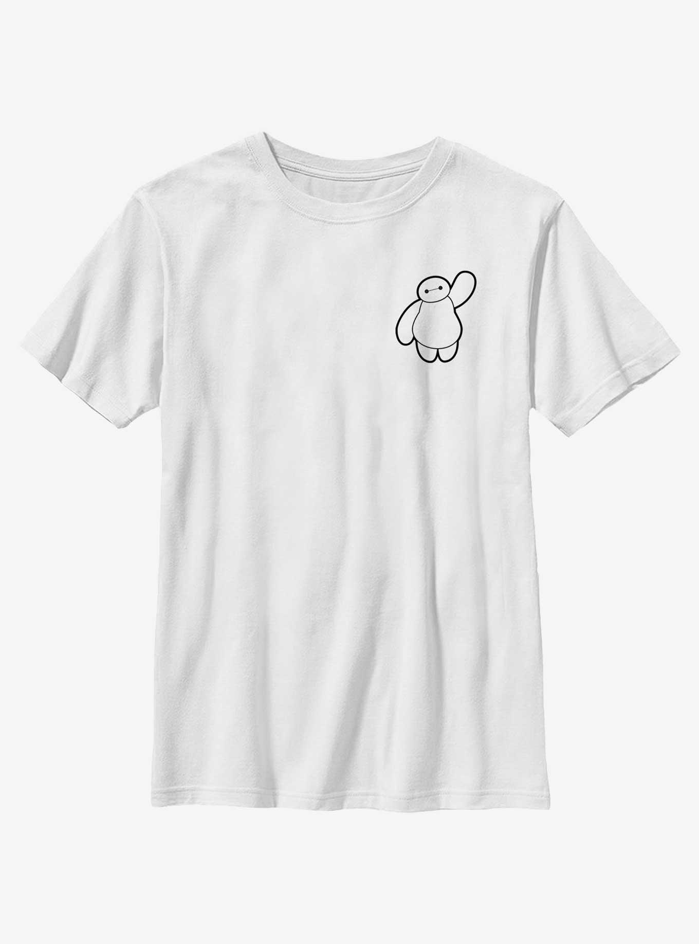 Disney Big Hero 6 Pocket Baymax Youth T-Shirt, WHITE, hi-res