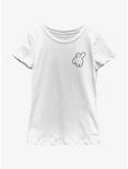 Disney Big Hero 6 Pocket Baymax Girls Youth T-Shirt, WHITE, hi-res