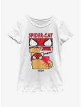 Marvel Spider-Man: Across the Spider-Verse Spider-Cat Girls Youth T-Shirt, WHITE, hi-res