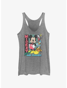 Disney Mickey Mouse Friends Goofy Donald and Pluto Womens Tank Top, , hi-res