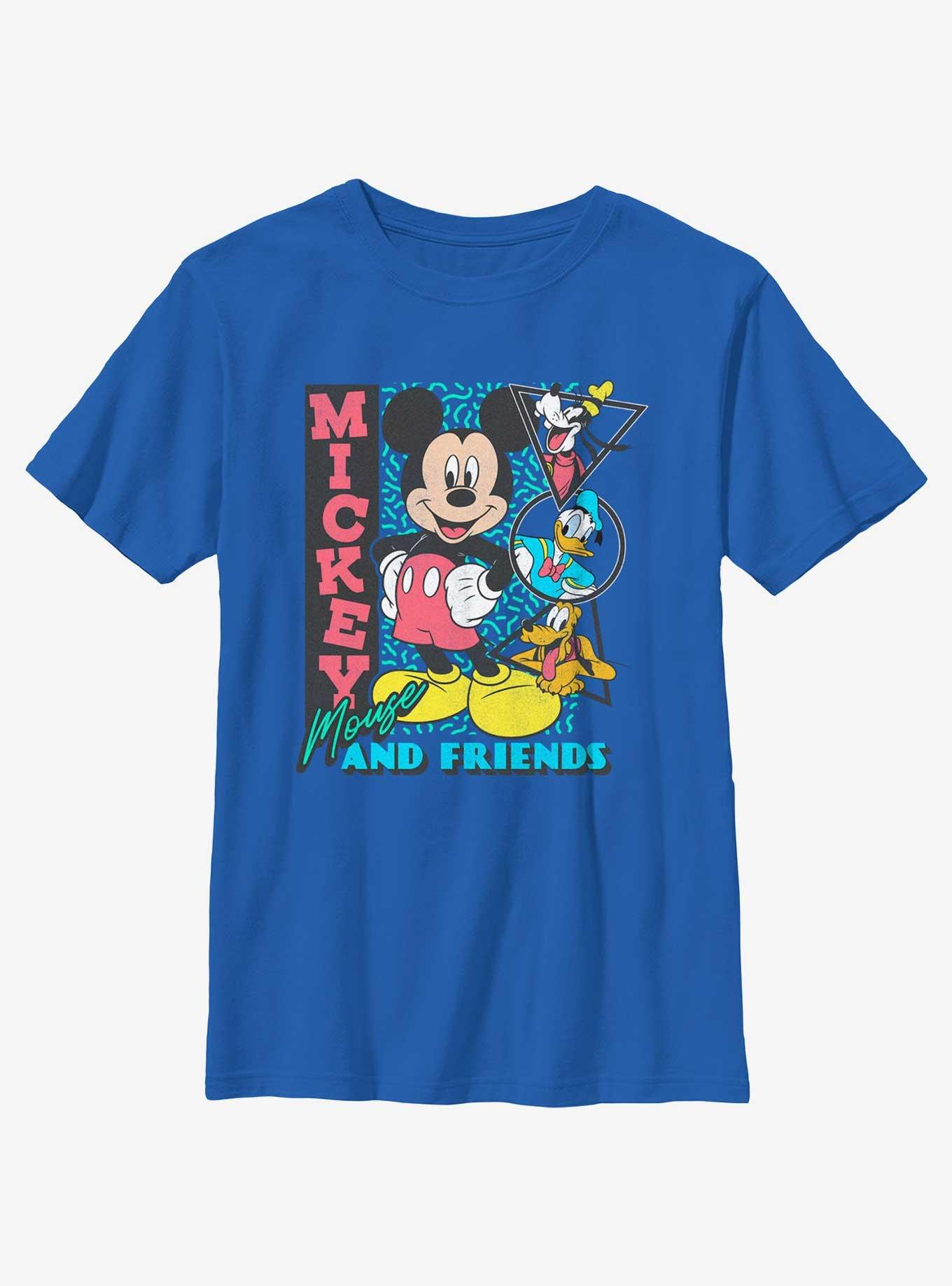 Disney Mickey Mouse Friends Goofy Donald and Pluto Youth T-Shirt, , hi-res