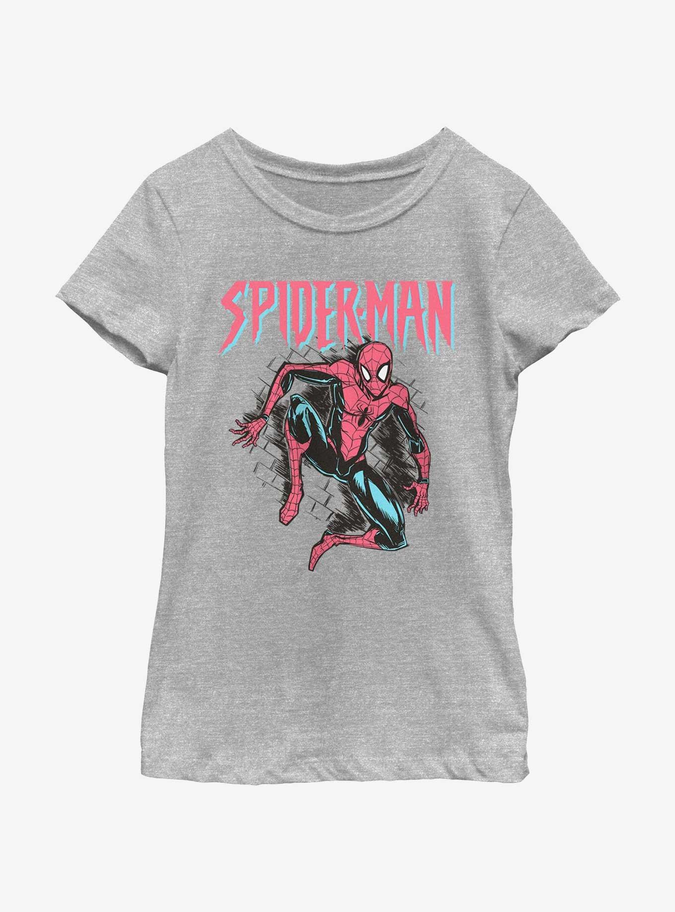 Marvel Spider-Man Spidey Pastel Girls Youth T-Shirt, , hi-res