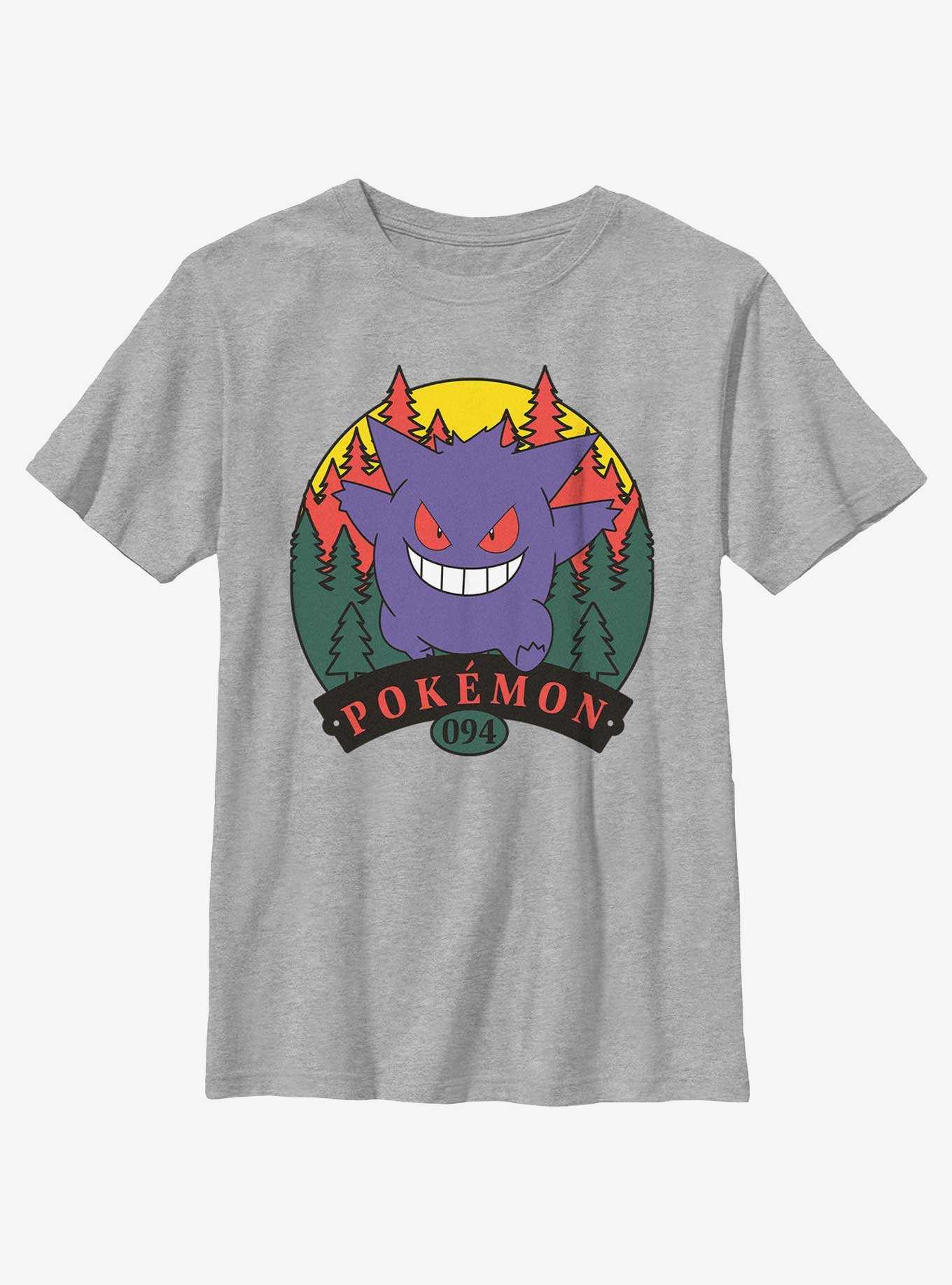 Pokemon Gengar Forest Attack Youth T-Shirt, , hi-res