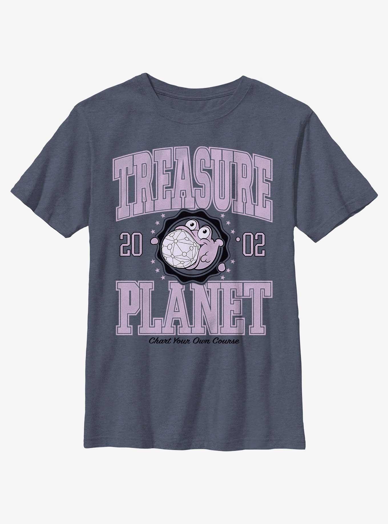 Disney Treasure Planet Morph College Youth T-Shirt - BLUE  display picture 1