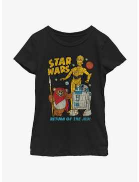 Star Wars Walk The Ewok Girls Youth T-Shirt, , hi-res