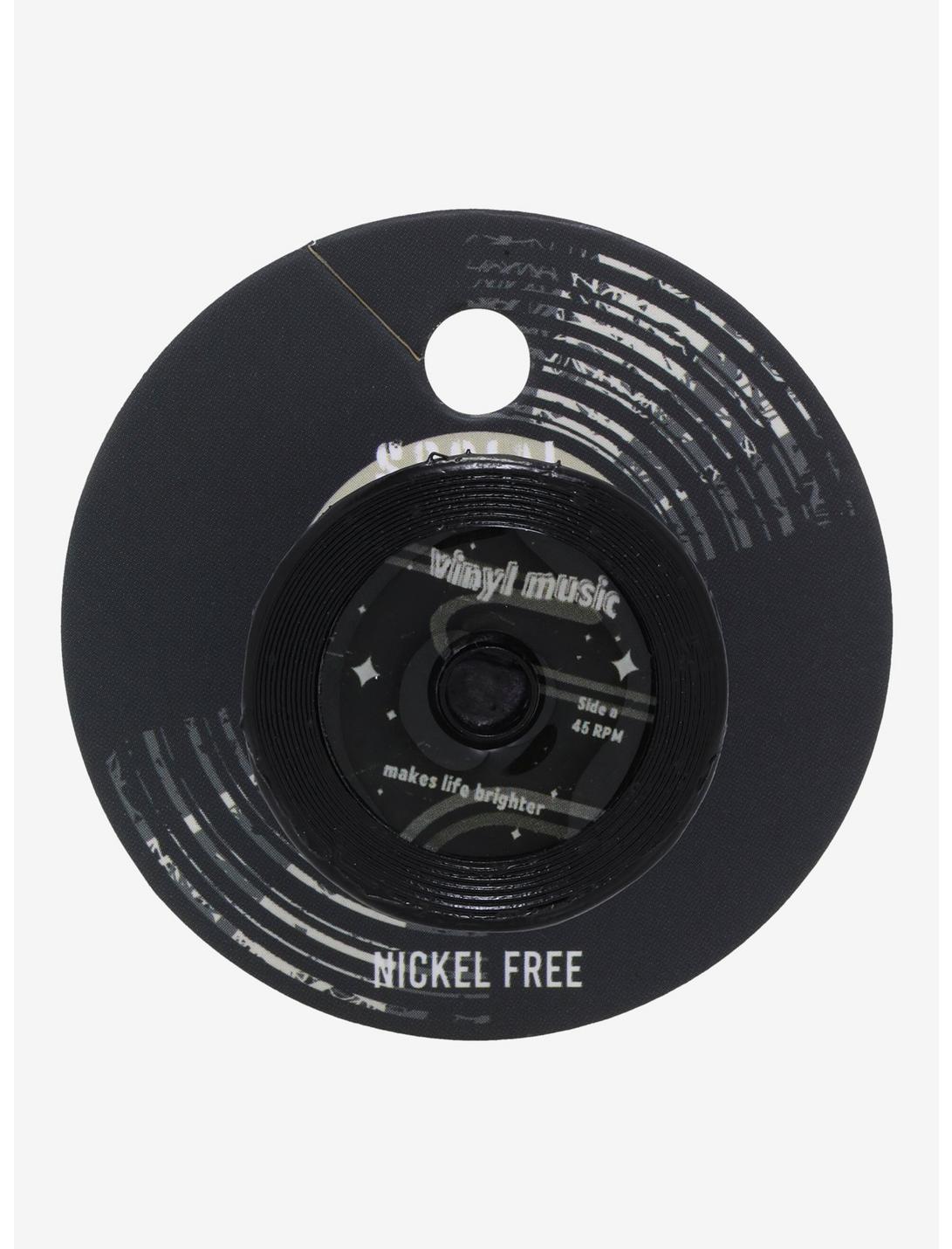 Social Collision Vinyl Record Figural Ring, , hi-res