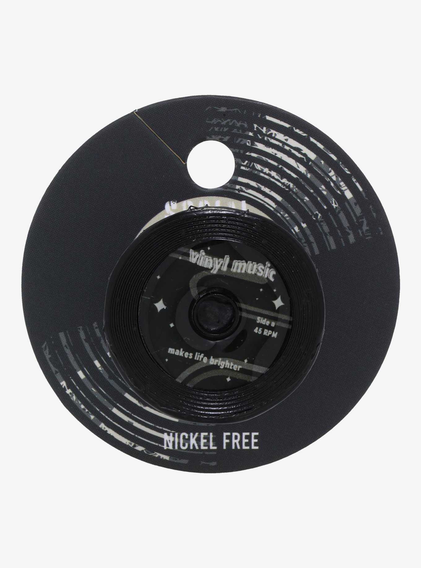 Social Collision Vinyl Record Figural Ring, , hi-res