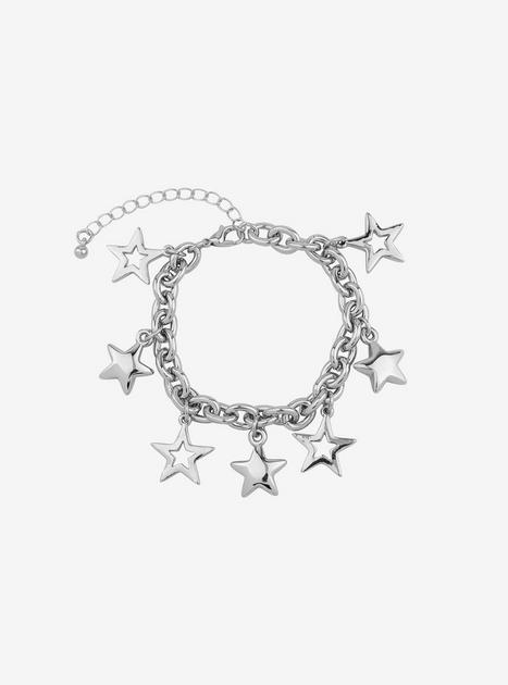 Social Collision Star Charm Bracelet | Hot Topic