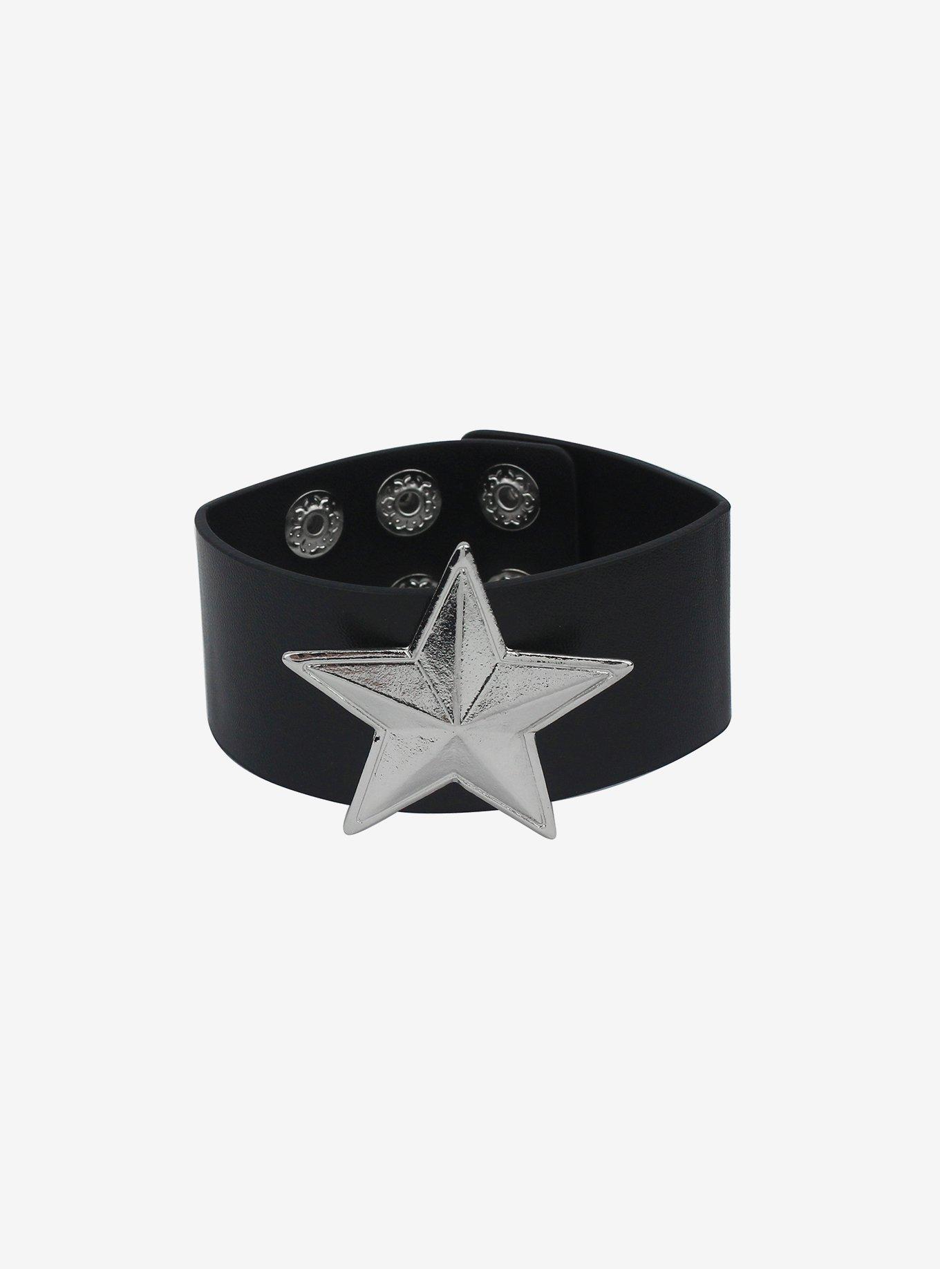 Black Star Cuff Bracelet | Hot Topic