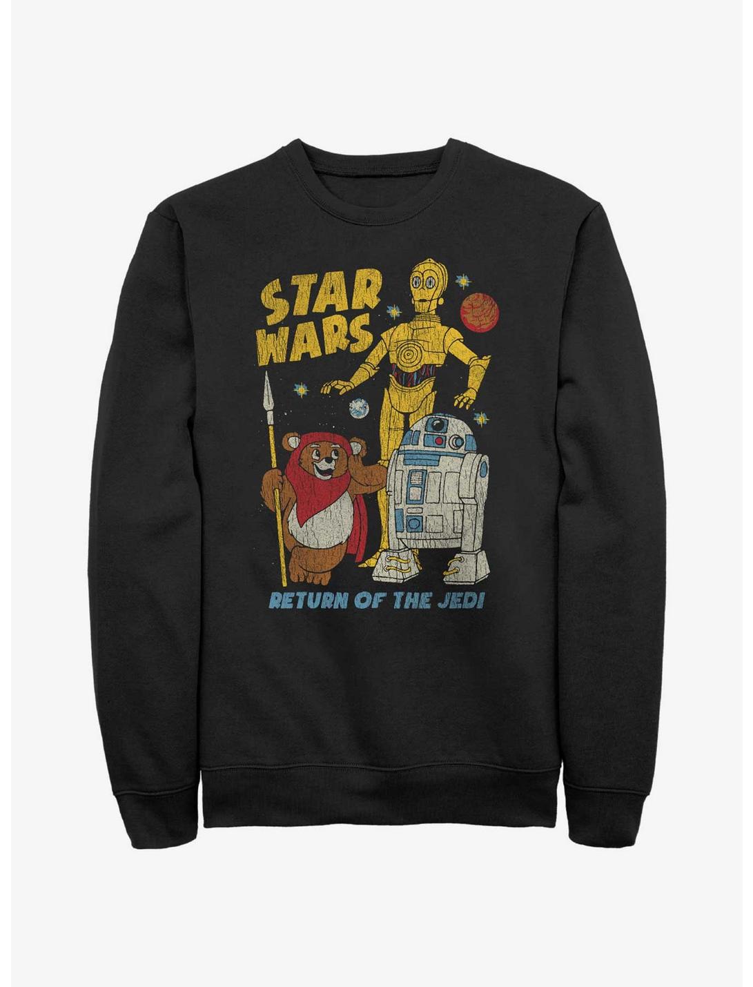 Star Wars Walk The Ewok Sweatshirt, BLACK, hi-res