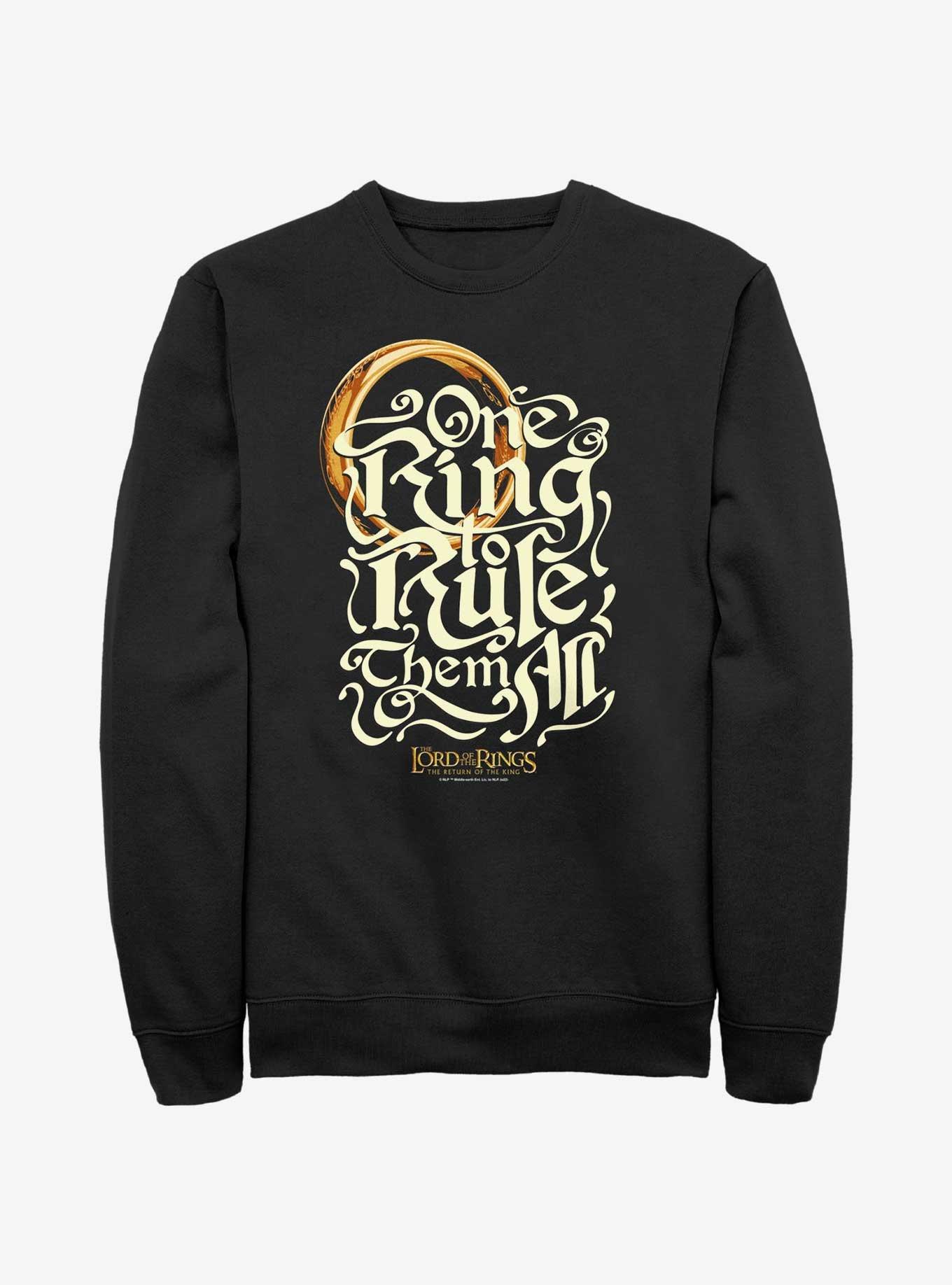 The Lord of the Rings One Ring Rules Sweatshirt, , hi-res