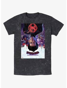 Marvel Spider-Man: Across the Spider-Verse Poster Mineral Wash T-Shirt, , hi-res