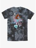 Disney The Little Mermaid Ariel Dinglehopper Tie-Dye T-Shirt, BLKCHAR, hi-res
