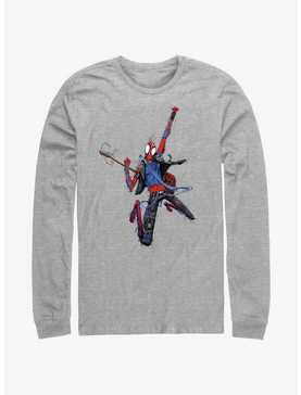 Marvel Spider-Man: Across the Spider-Verse Spider-Punk Rock Out Long-Sleeve T-Shirt, , hi-res