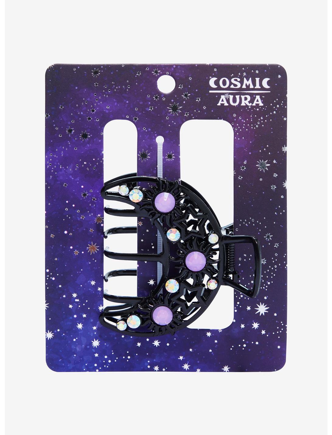 Cosmic Aura Moon Opal Claw Hair Clip, , hi-res