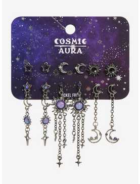 Cosmic Aura Celestial Opal Earring Set, , hi-res