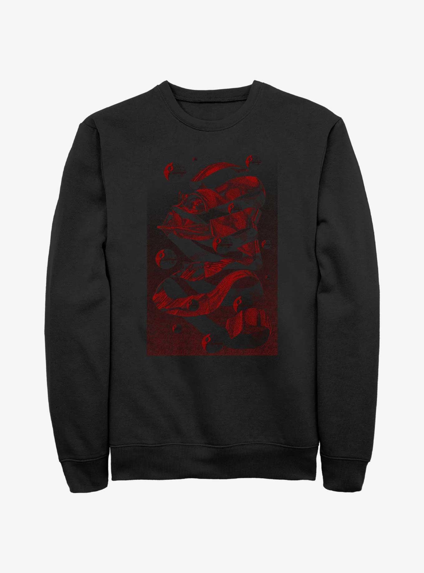 Star Wars Escher Vader Poster Sweatshirt
