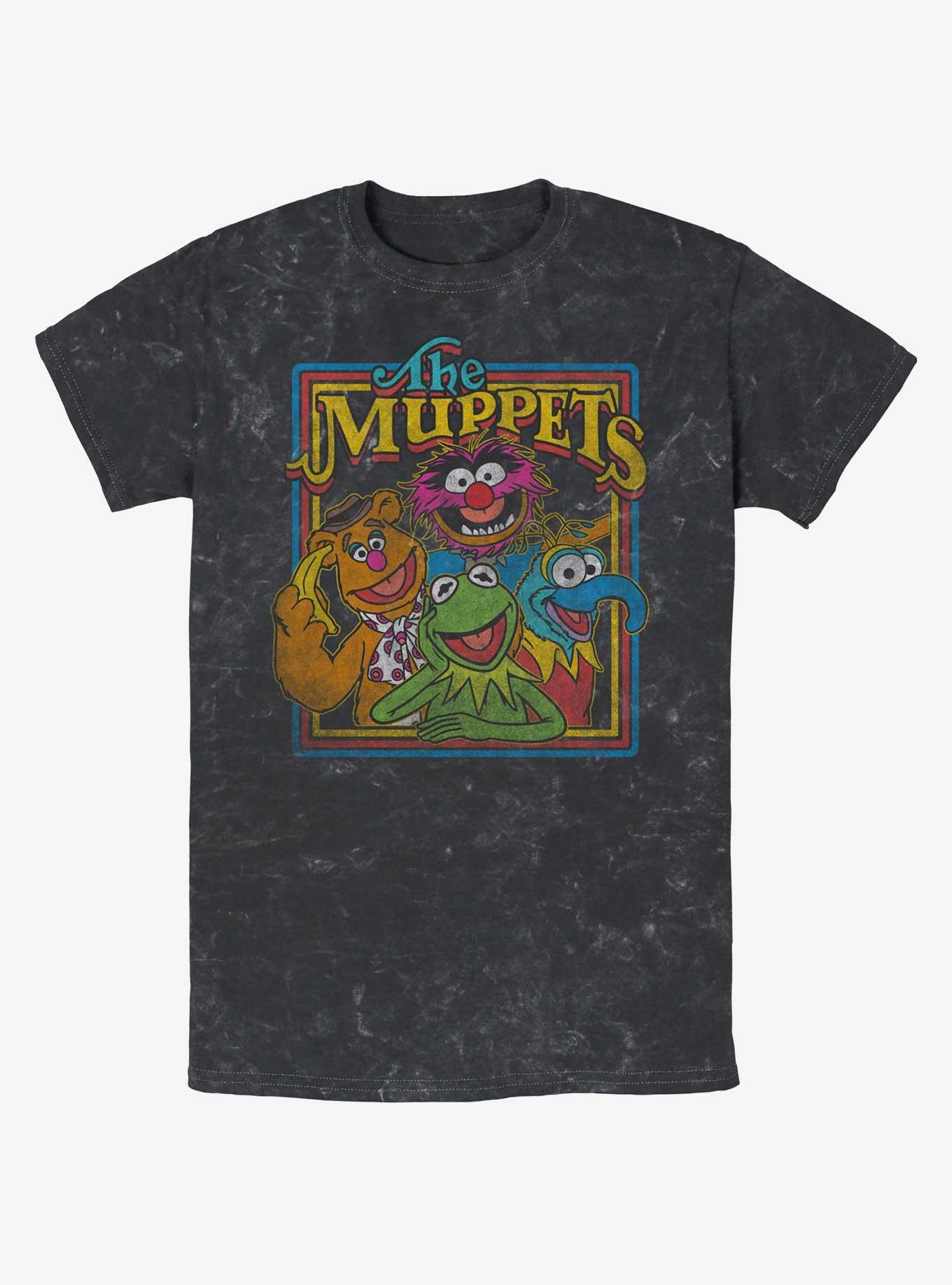 Disney The Muppets Retro Muppet Poster Mineral Wash T-Shirt, , hi-res