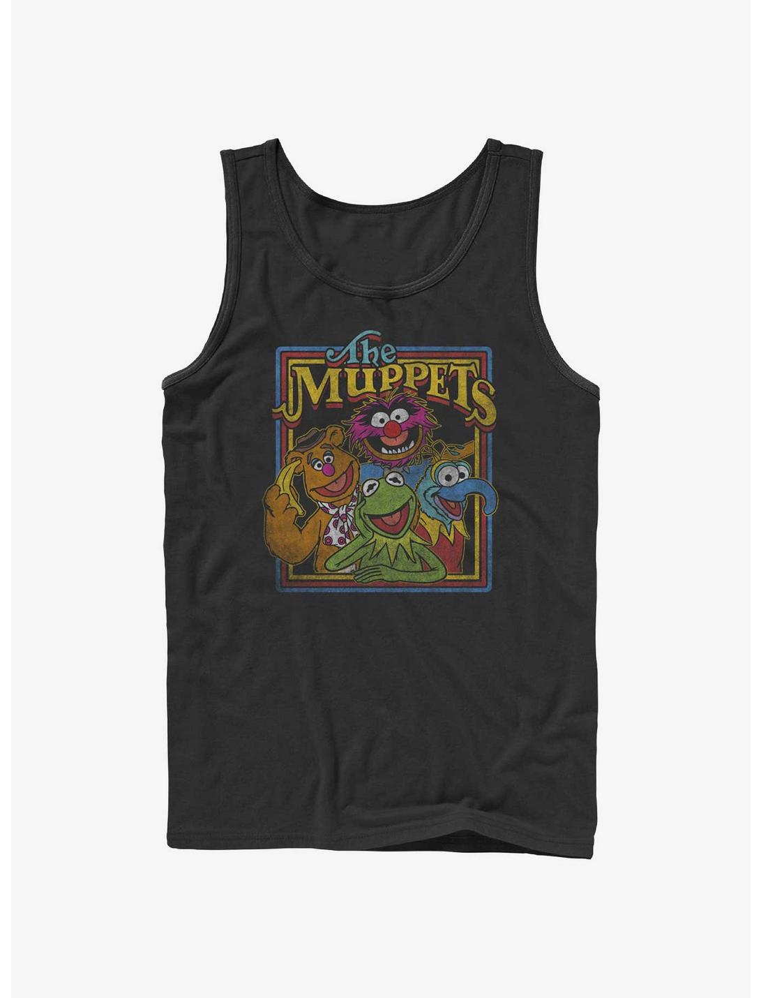 Disney The Muppets Retro Muppet Poster Tank Top, BLACK, hi-res