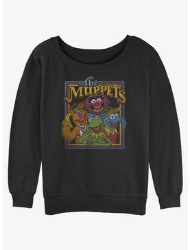 Disney The Muppets Retro Muppet Poster Girls Slouchy Sweatshirt, , hi-res