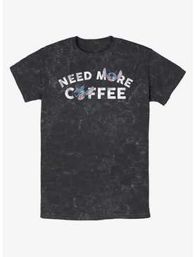 Disney Lilo & Stitch Need More Coffee Mineral Wash T-Shirt, , hi-res