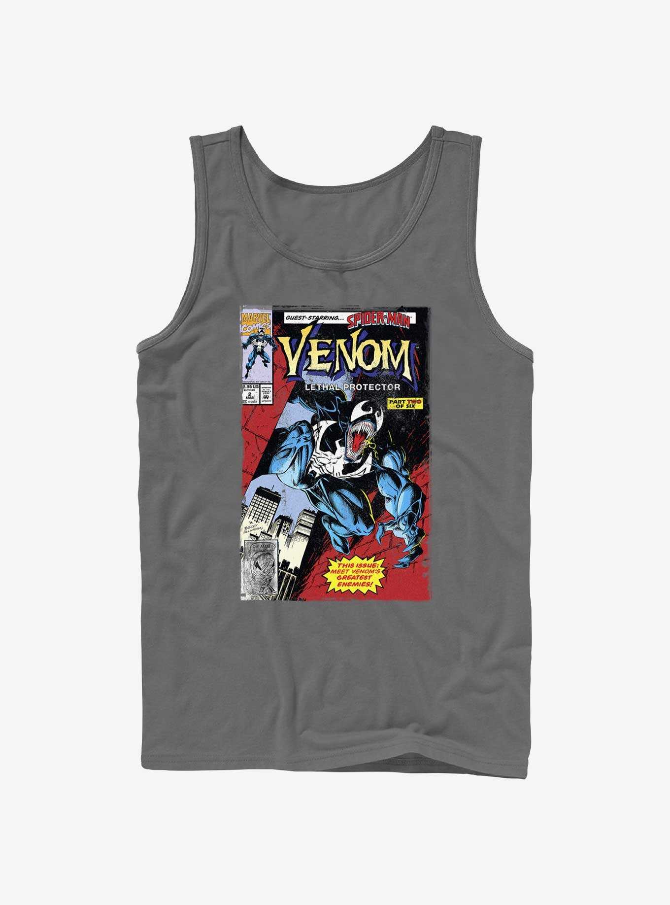 Marvel Venom Lethal Protector Comic Cover Tank, , hi-res