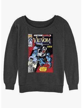 Marvel Venom Lethal Protector Comic Cover Girls Slouchy Sweatshirt, , hi-res