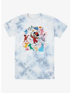 Disney100 Mickey Music and Wonder Tie-Dye T-Shirt, , hi-res