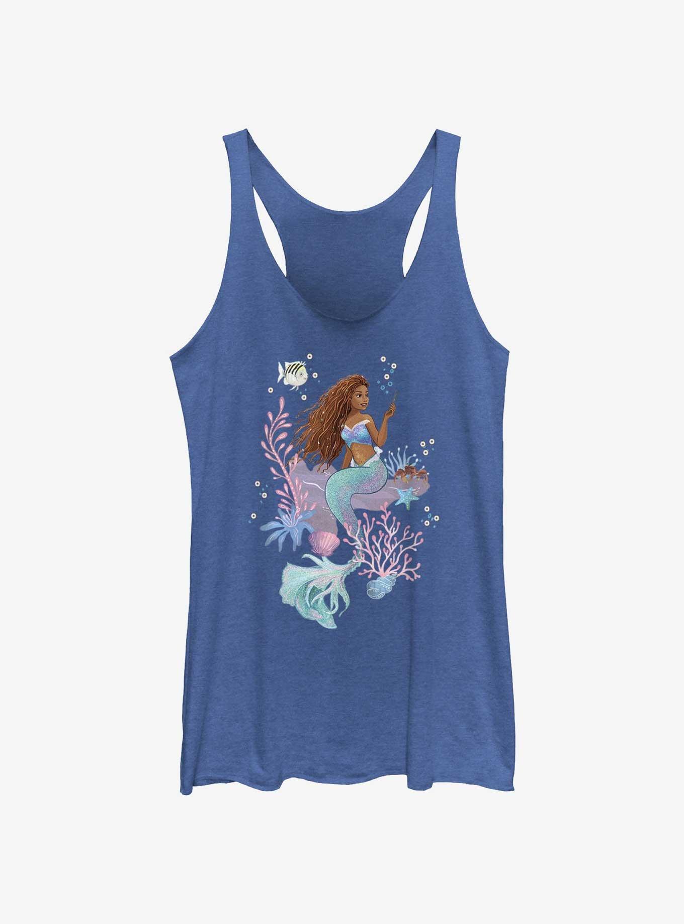 Disney The Little Mermaid Ariel Dinglehopper Girls Tank, ROY HTR, hi-res