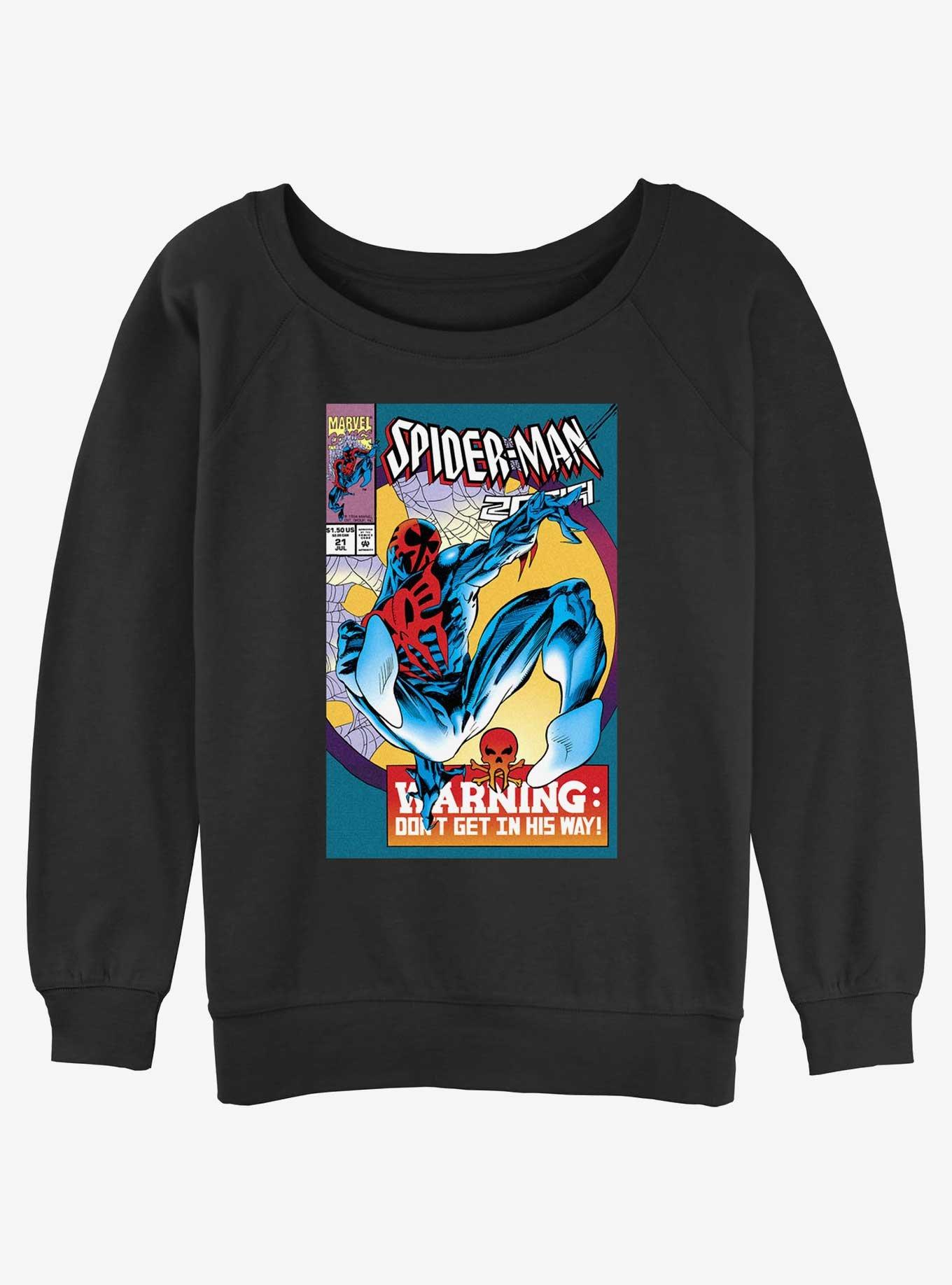 Marvel Spider-Man: Across the Spider-Verse O'Hara 2099 Comic Cover Womens Slouchy Sweatshirt, , hi-res