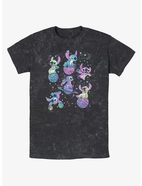 Disney Lilo & Stitch Planetary Stitch Mineral Wash T-Shirt, , hi-res