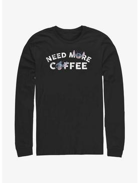 Disney Lilo & Stitch Need More Coffee Long-Sleeve T-Shirt, , hi-res