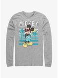 Disney Mickey Mouse Beachin' Long-Sleeve T-Shirt, ATH HTR, hi-res