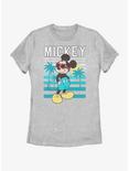 Disney Mickey Mouse Beachin' Womens T-Shirt, ATH HTR, hi-res