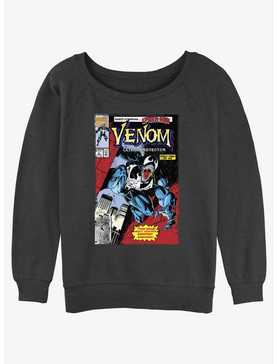 Marvel Venom Lethal Protector Comic Cover Womens Slouchy Sweatshirt, , hi-res