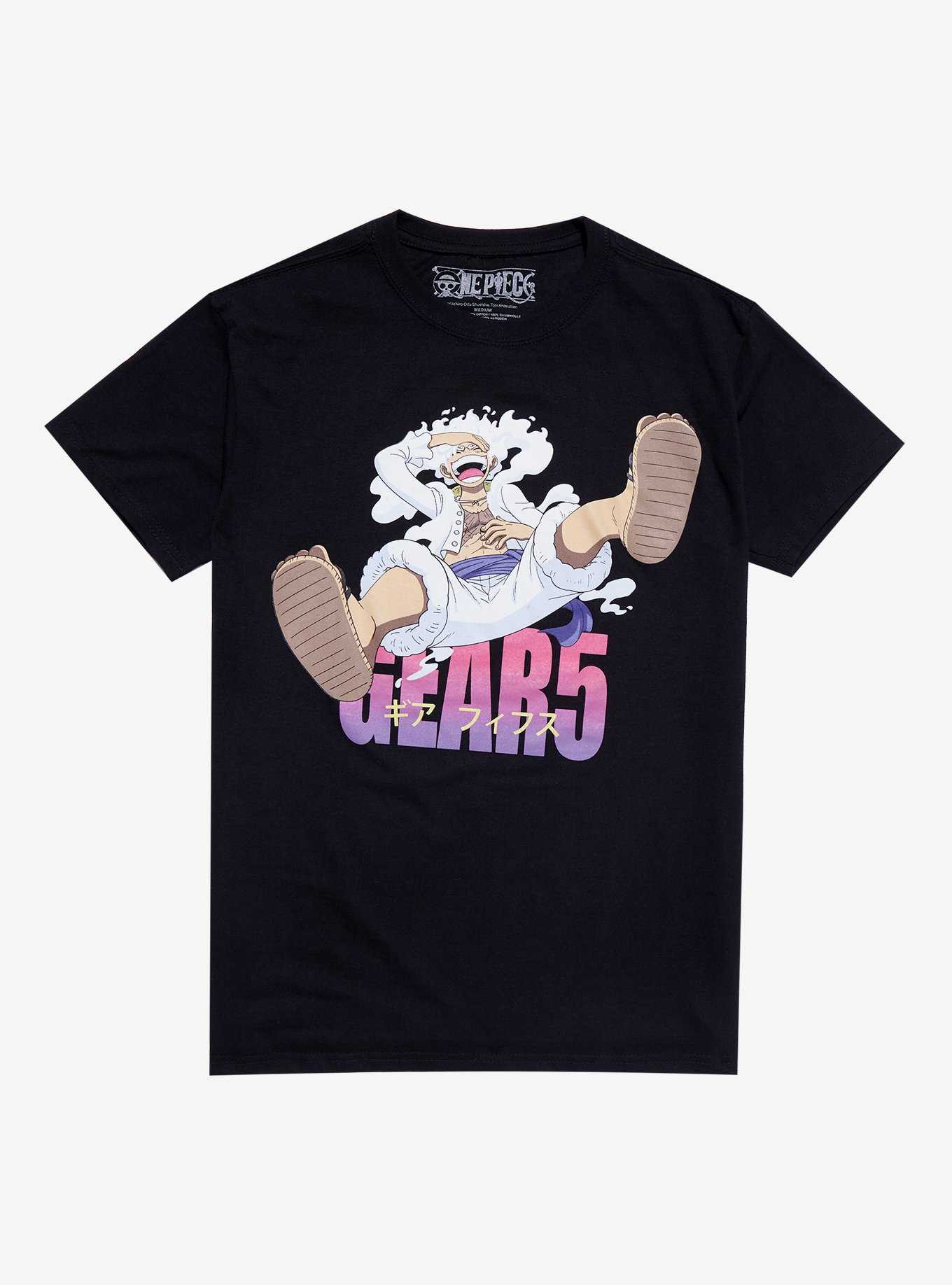 One Piece Luffy Gear 5 Boyfriend Fit Girls T-Shirt, , hi-res