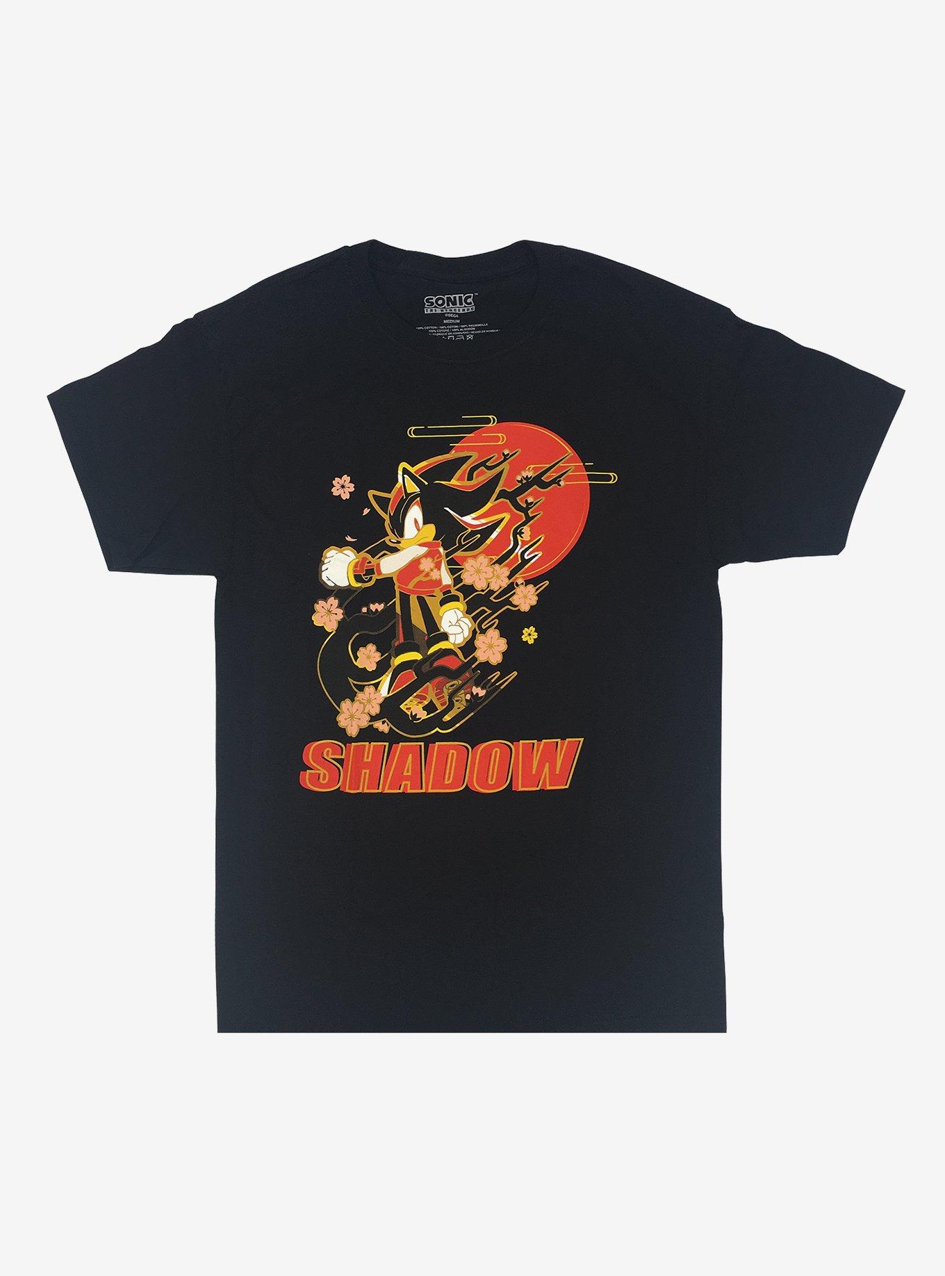 Sonic The Hedgehog Shadow Sakura Boyfriend Fit Girls T-Shirt | Hot