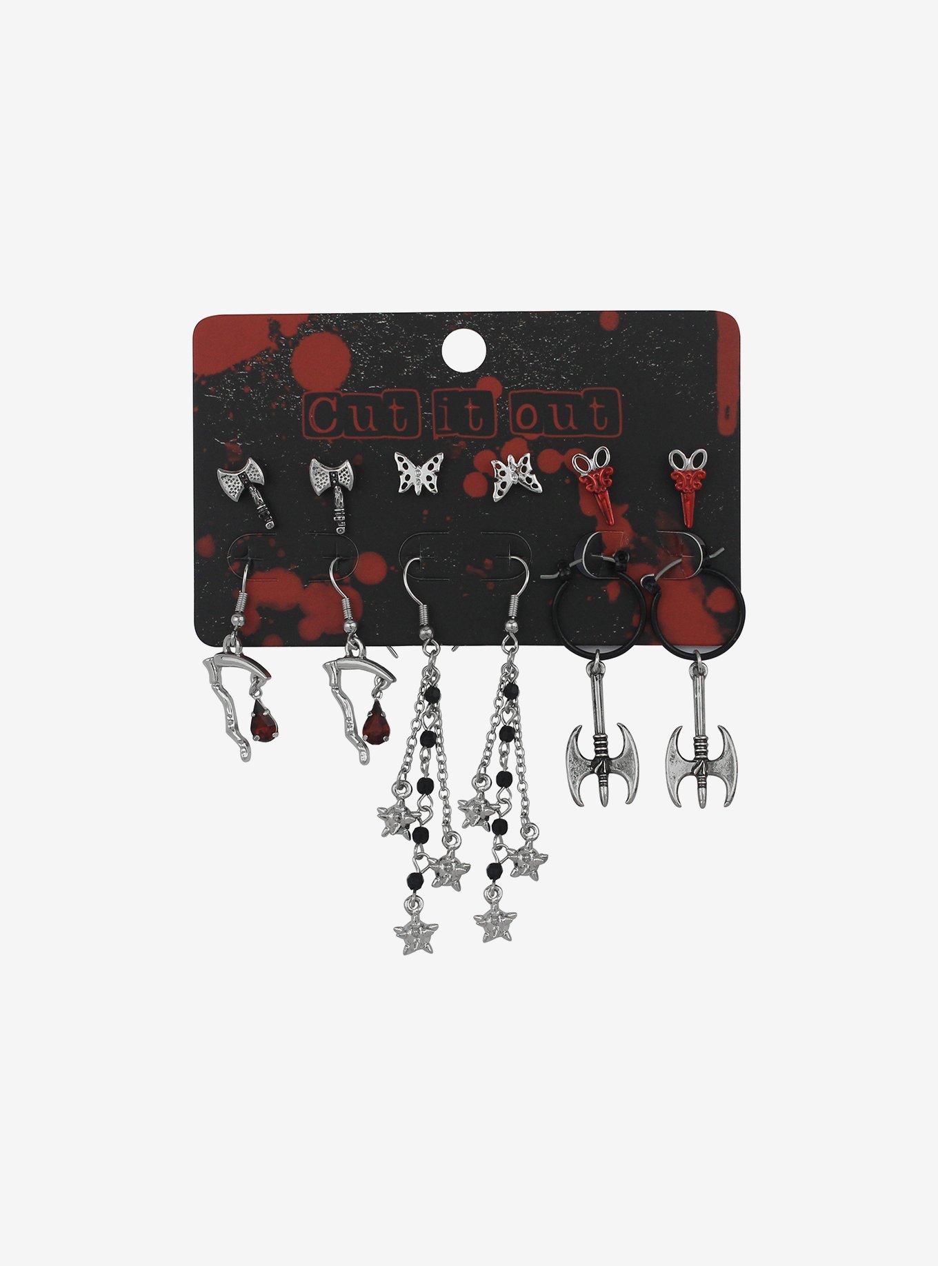 Bloody Weapons Earring Set, , hi-res